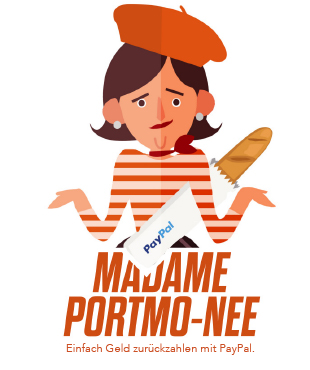 PayPal Madame Portmo-Nee
